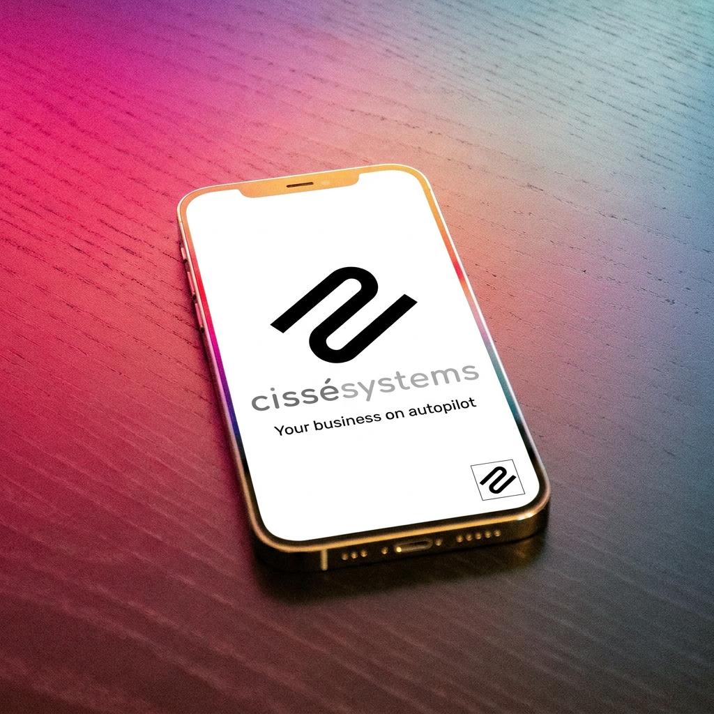 Professionele website design voor vakmannen op mobiel scherm